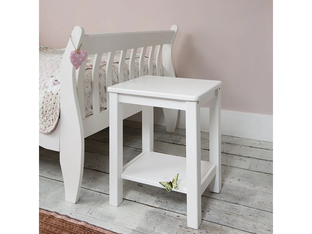 Noa & Nani Sussex Bedside Cabinet Side Table in White
