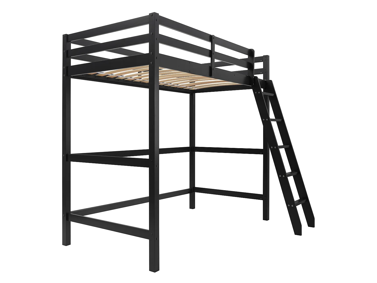 Noa & Nani Thomas High Sleeper Cabin Bed in Anthracite