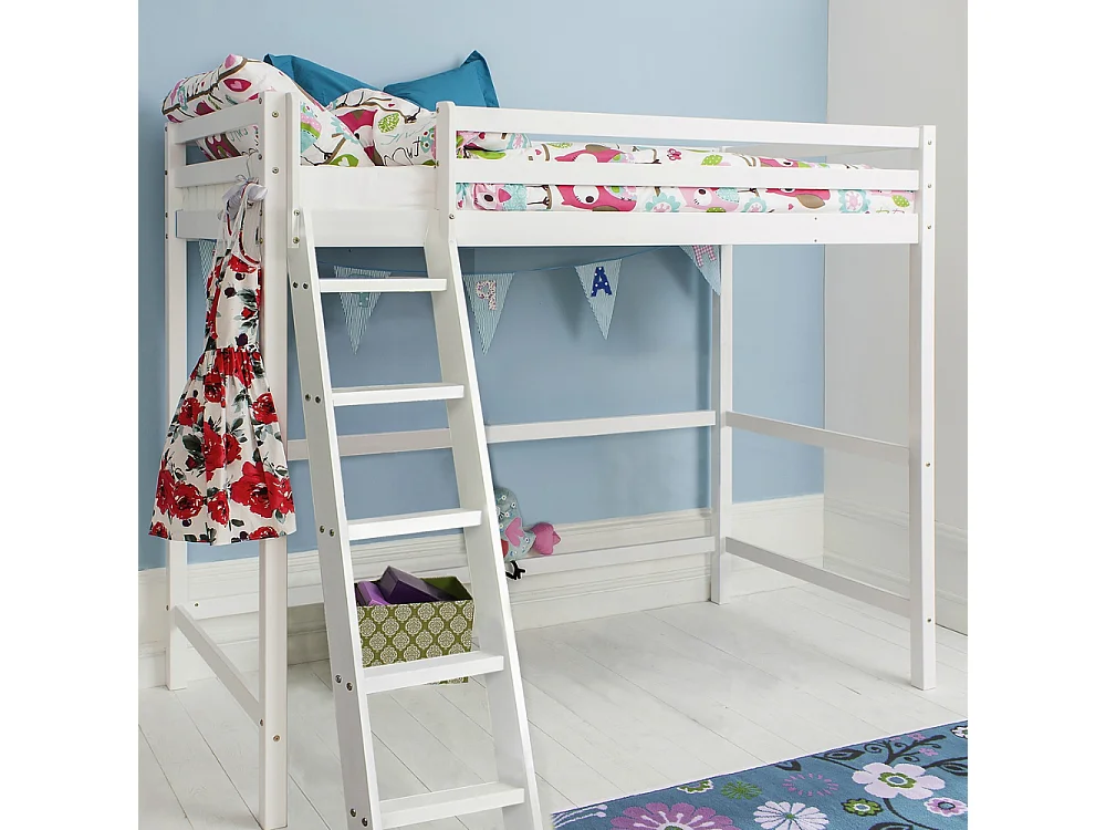 Noa & Nani Texas High Sleeper Cabin Bed in White