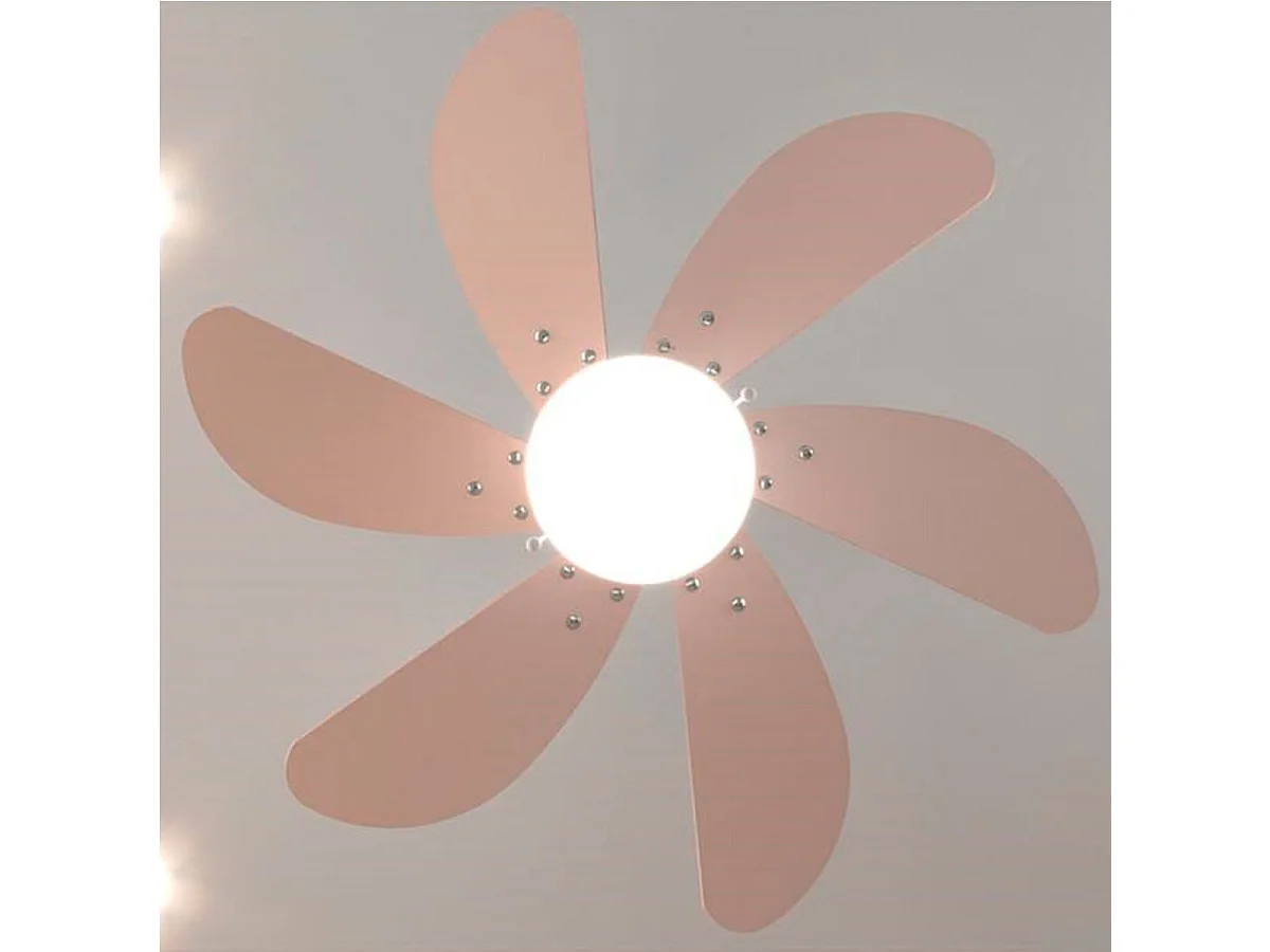 Ventilateur de plafond Cecotec EnergySilence Aero 3600 Vision 50W 3 Vitesses Rose