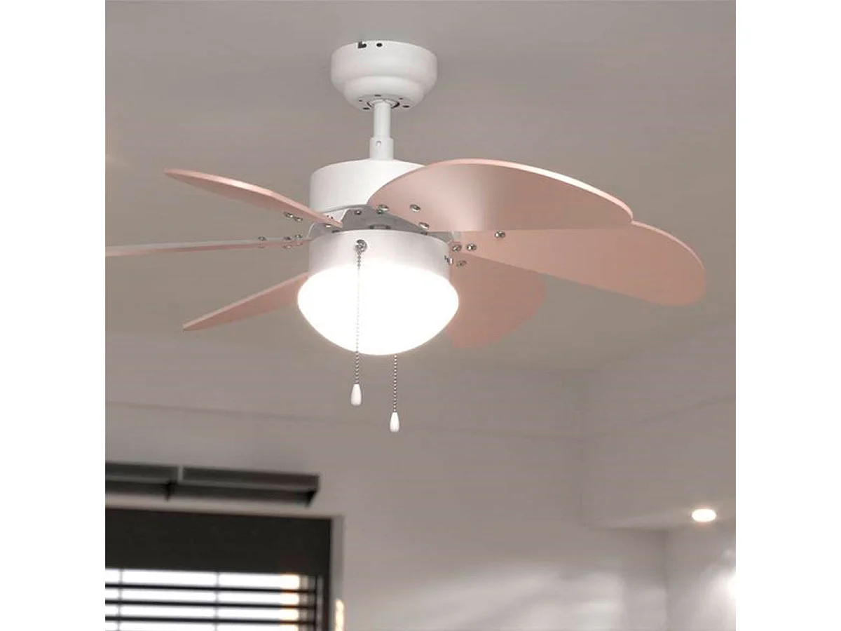 Ventilateur de plafond Cecotec EnergySilence Aero 3600 Vision 50W 3 Vitesses Rose