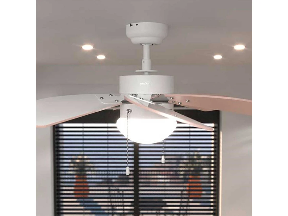 Ventilateur de plafond Cecotec EnergySilence Aero 3600 Vision 50W 3 Vitesses Rose