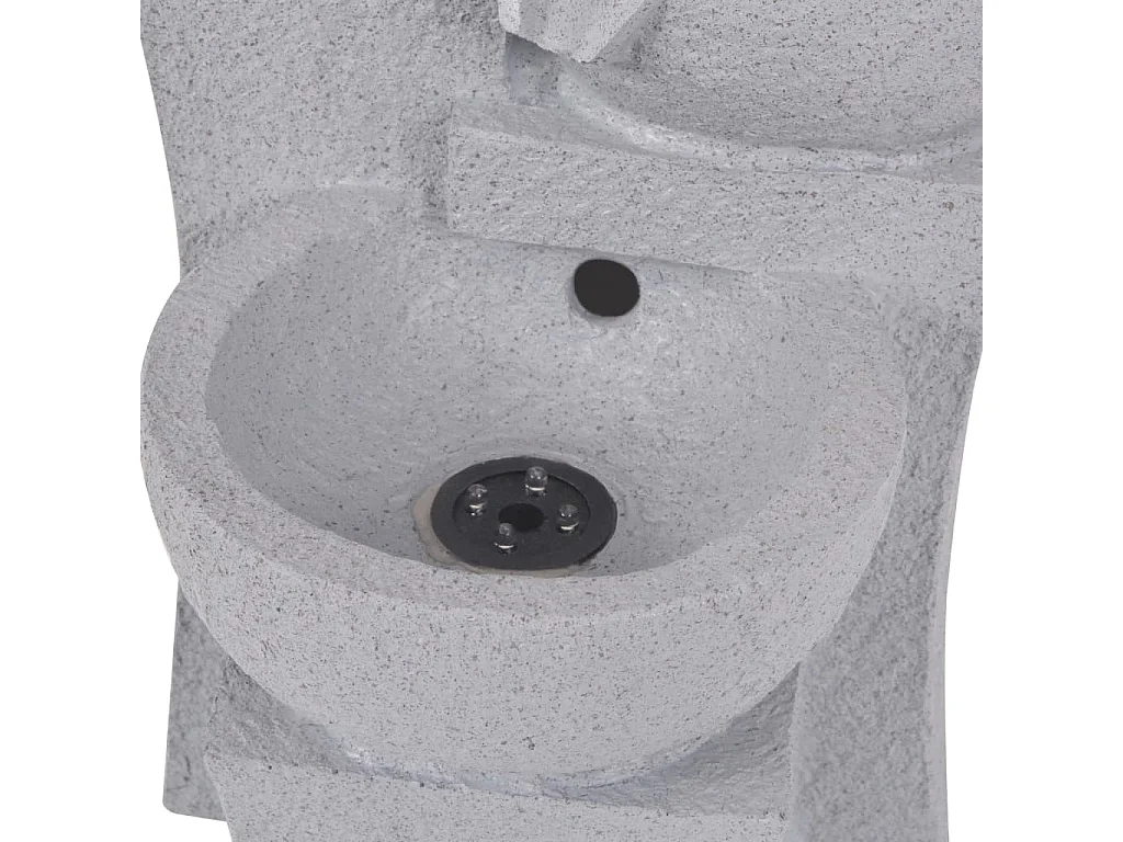 Fontaine Intérieure en Résine à LED pour Espaces Relaxants