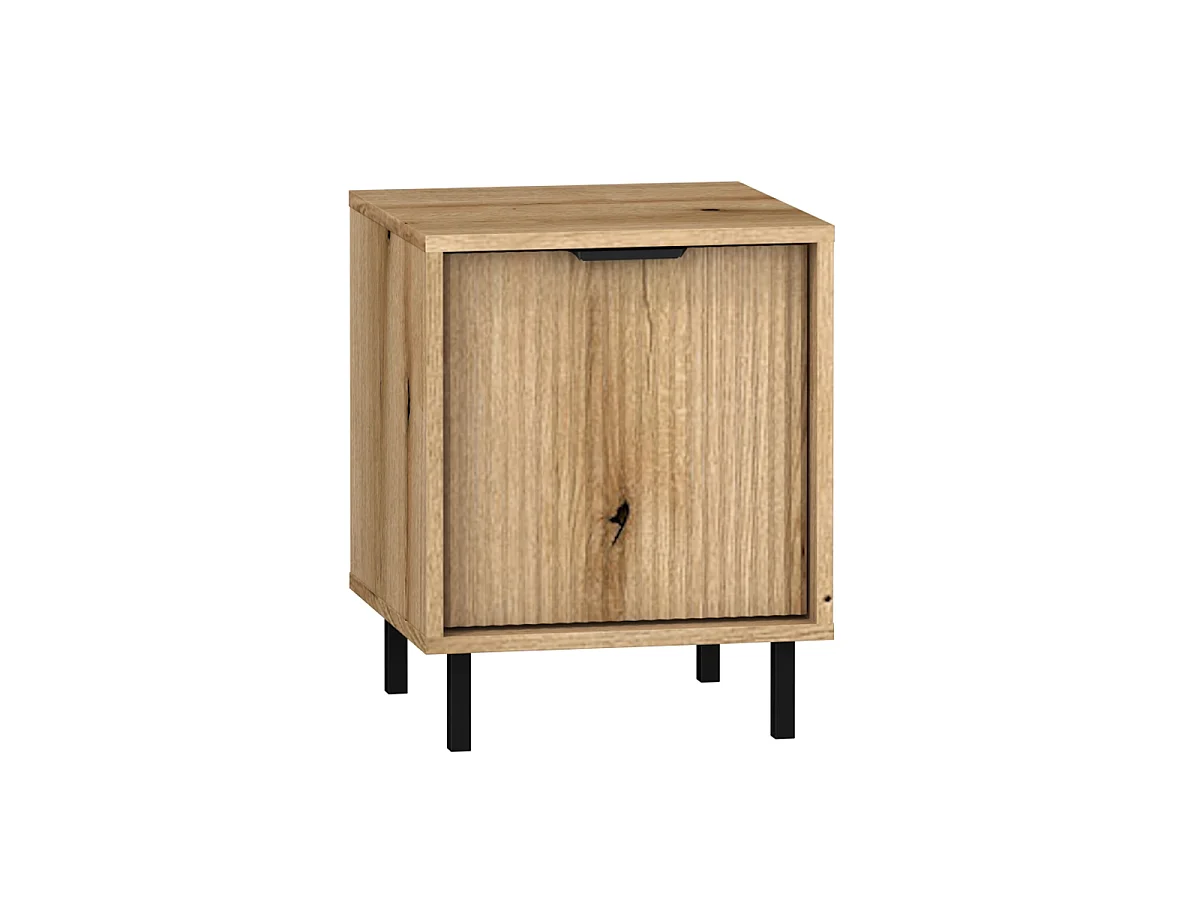Nachttisch 1 Tür Soly Holz