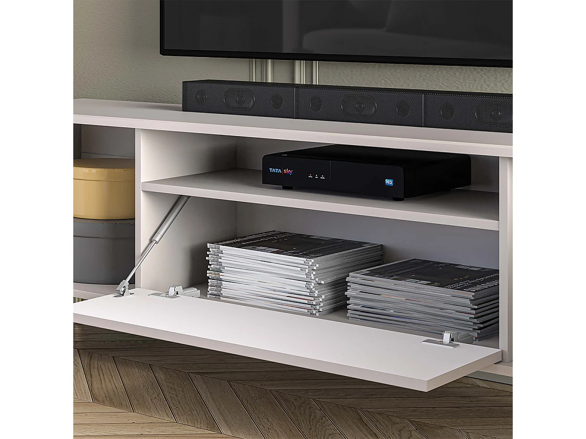 Mobile TV 3 ante Sélène cashmere 180cm