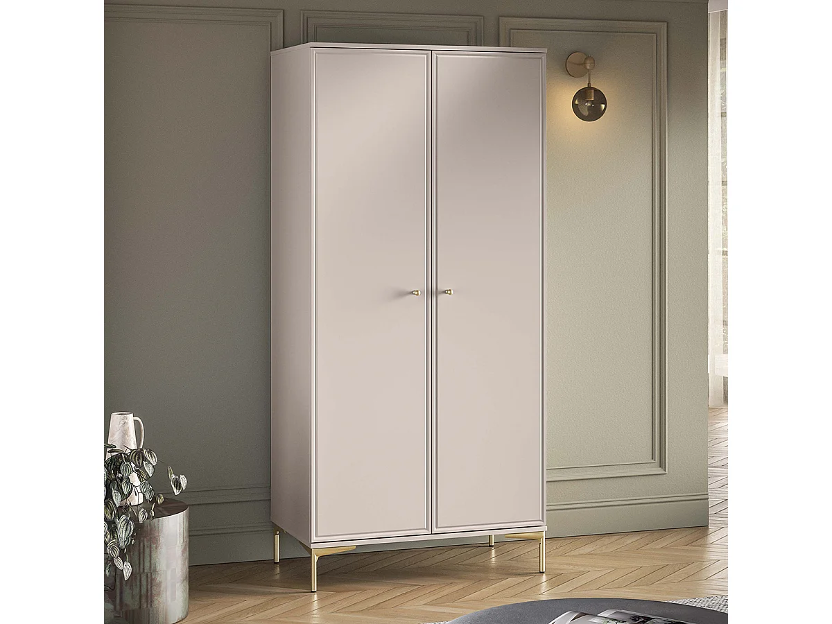 2-türiger Schrank Sélène Cachemire