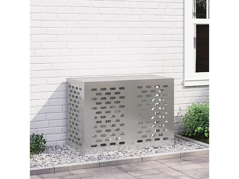 Housse de climatiseur 100x50x70 cm Inox