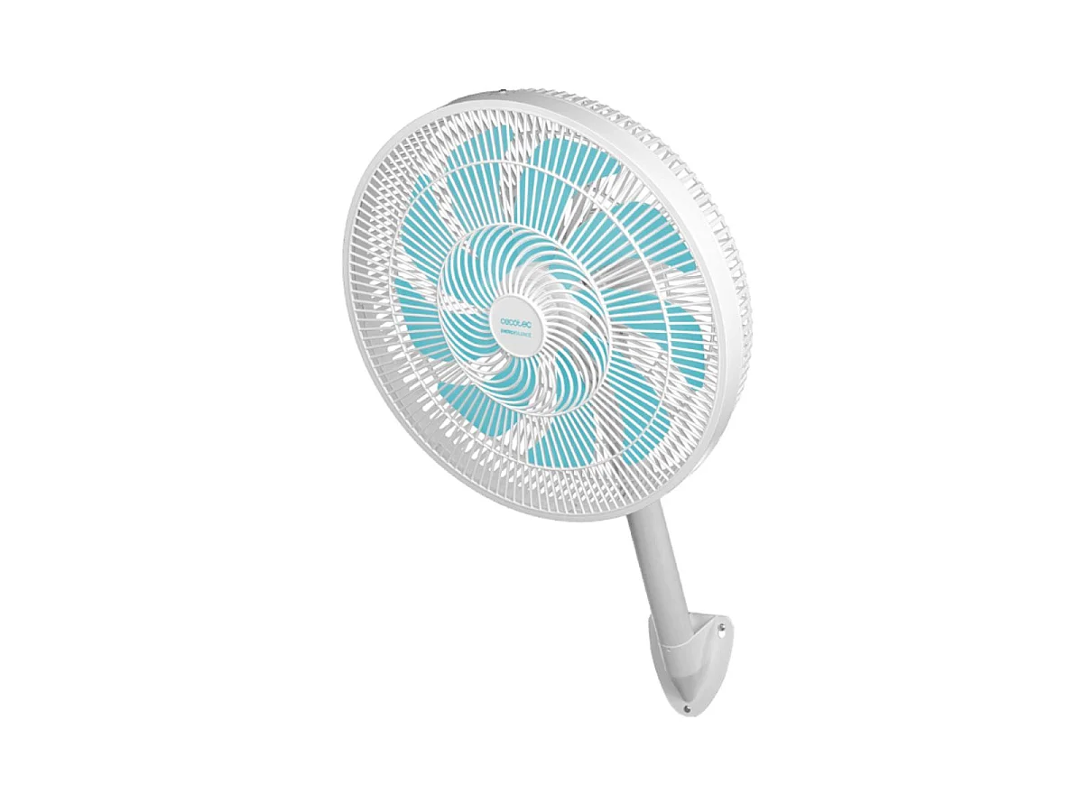 Cecotec EnergySilence 550 3in1 60W Witte Ventilator: Staand, Bureau, Muur - 3 Snelheden, 80º Oscillatie, Verstelbare Hoogte