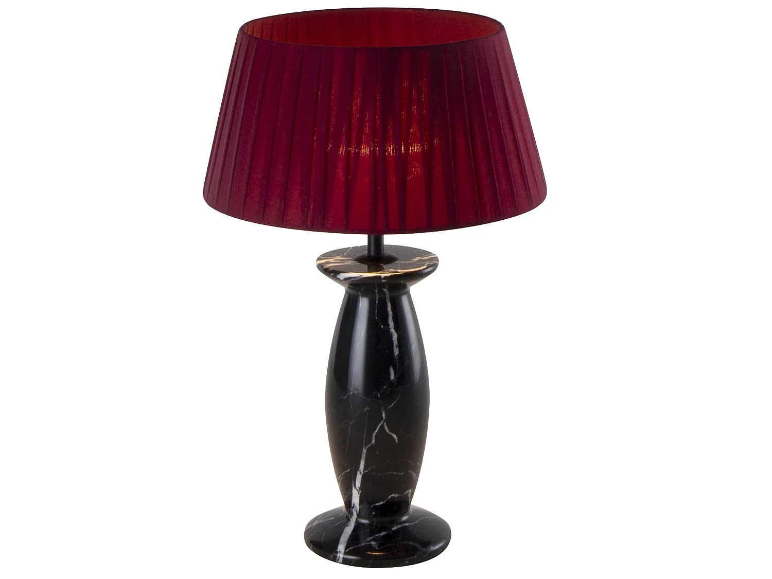 Lampe de table intérieur PING BLACK MARBLE H32,5cm