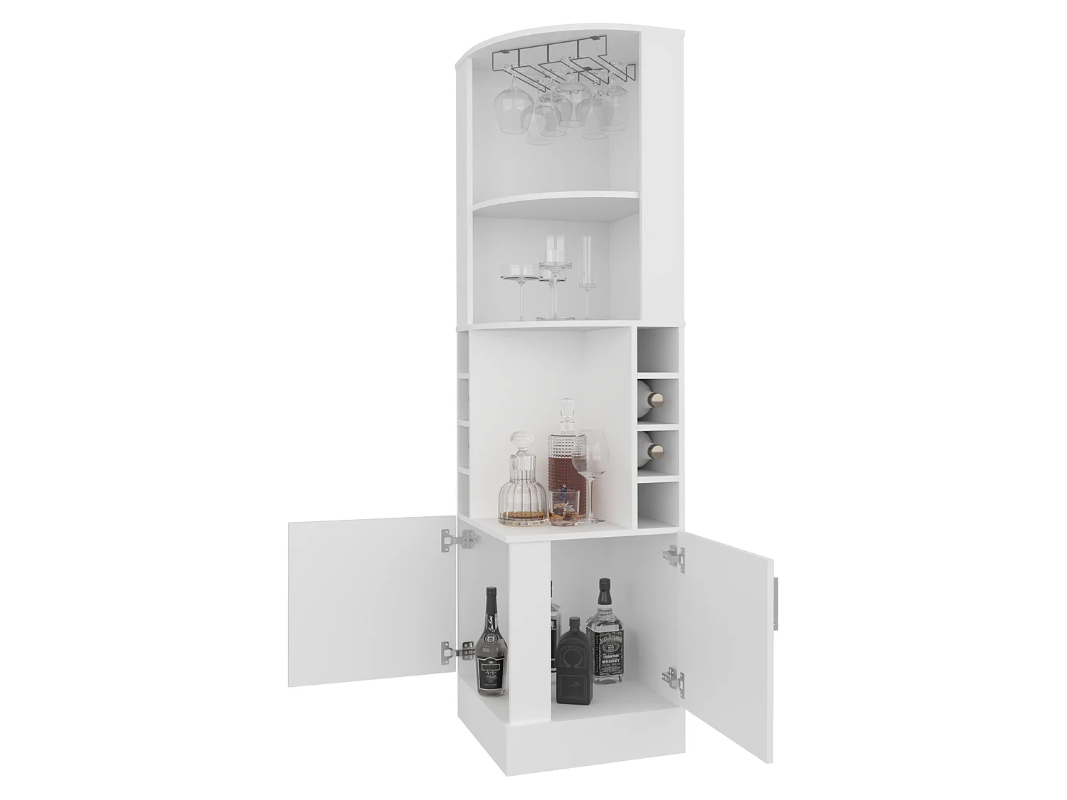 Móvel  SO-HI com Porta e Espaço Funcional para Armazenamento