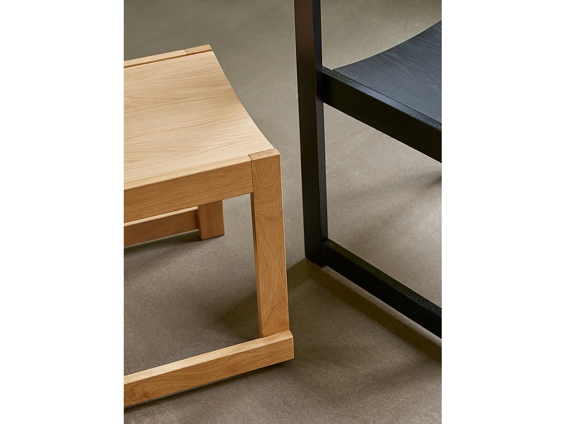 Hübsch Chaise de repas Naturelle Bois FORMA