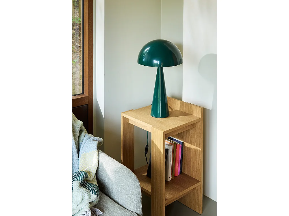 Hübsch Lampe de table Tall Fer foncé MUSH