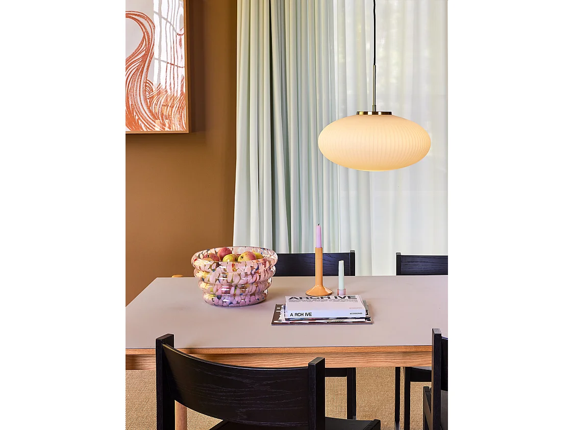 Hübsch Cadeira de jantar Oak Black FORMA