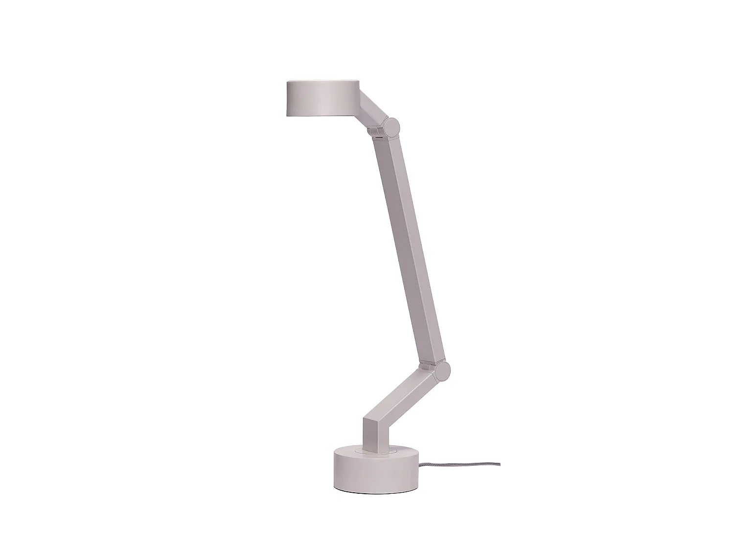 Hübsch Lampe de Table Iron Light Grey VERVE