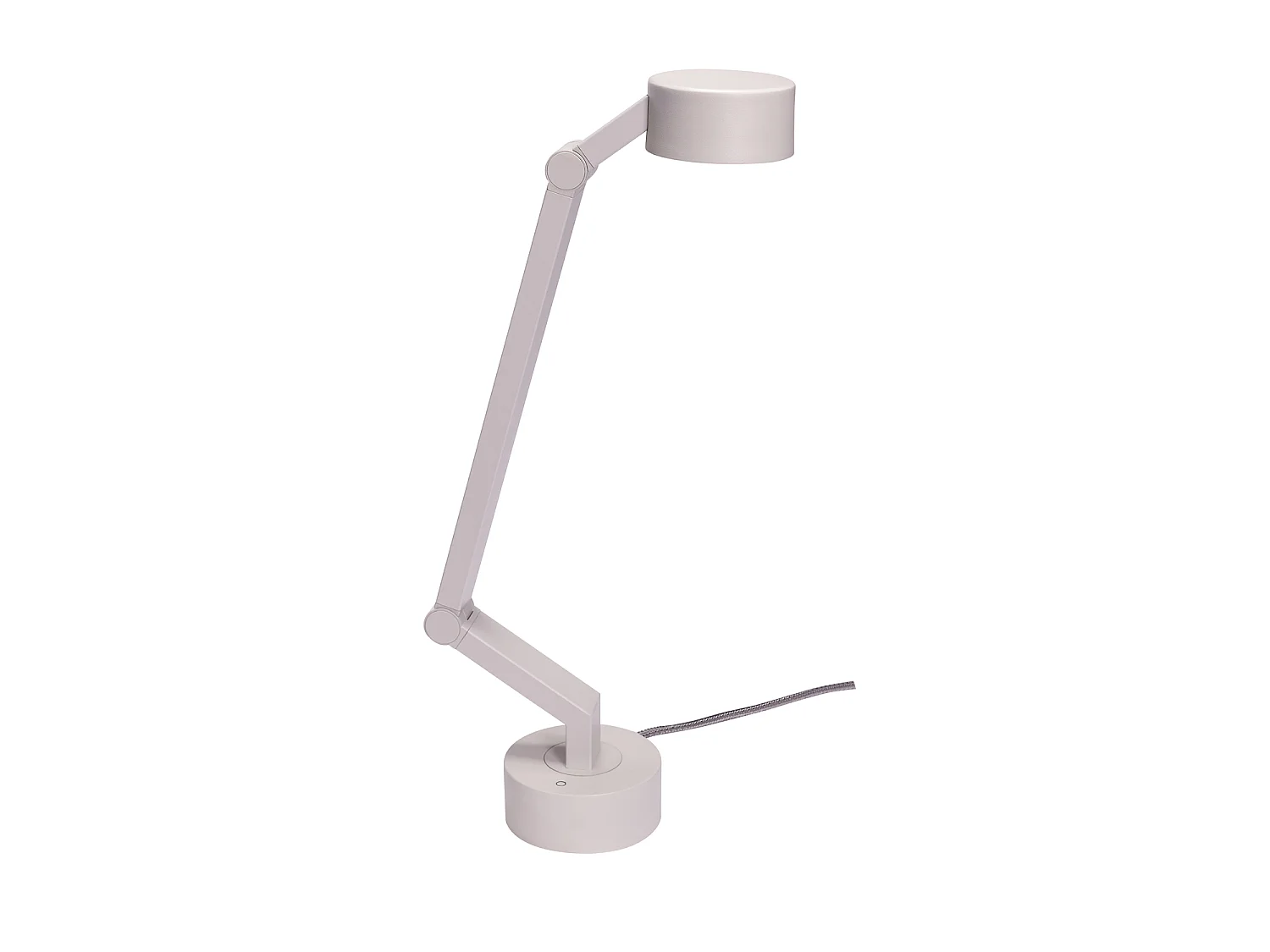 Hübsch Lampe de Table Iron Light Grey VERVE