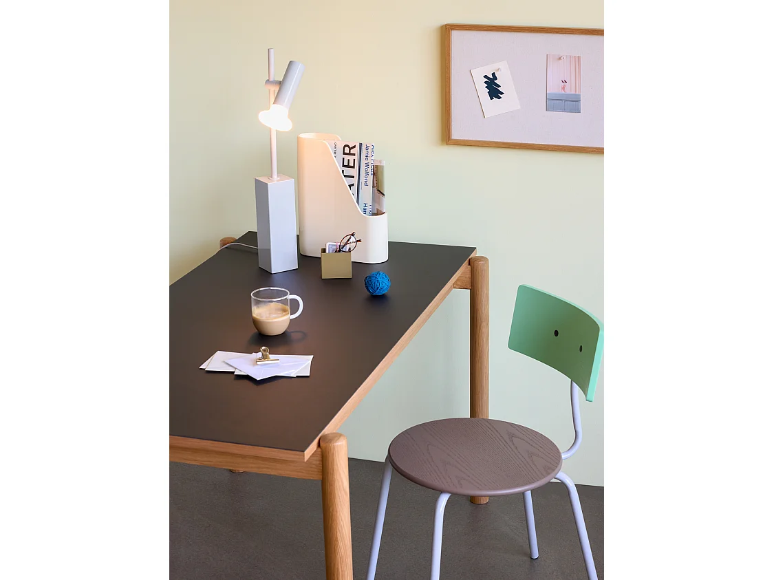 Hübsch Lampe de table Verre Light Grey SET