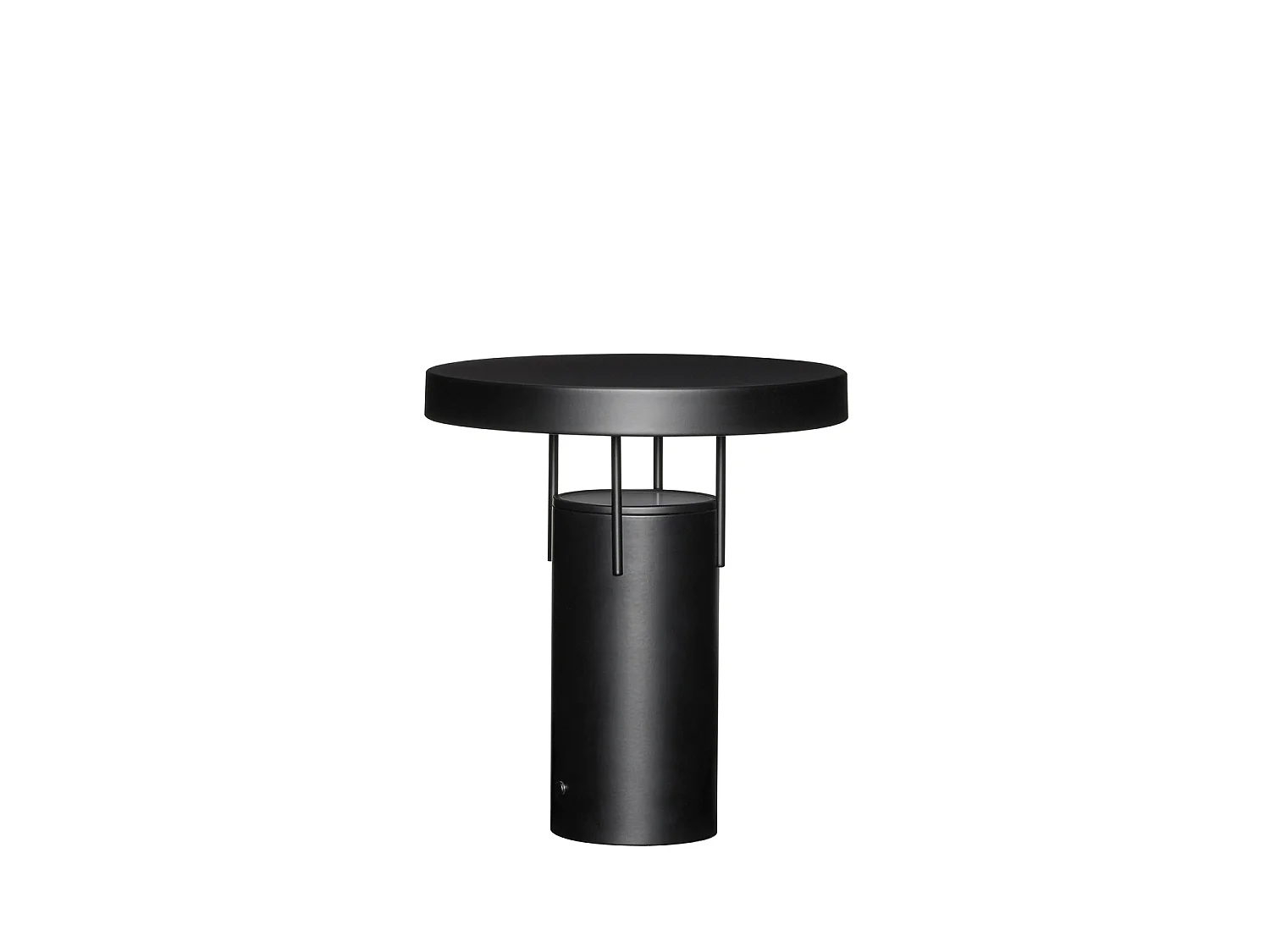 Hübsch Lampe Portable Matt Black BringMe