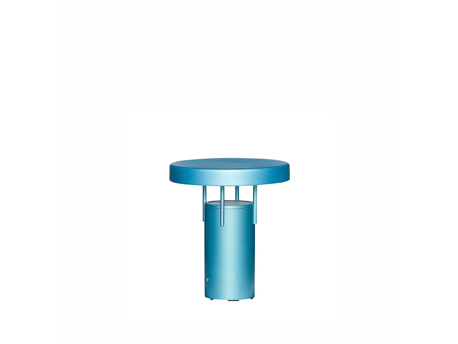 Hübsch Lampe portable Mini Fer métallique Turquoise BRINGME