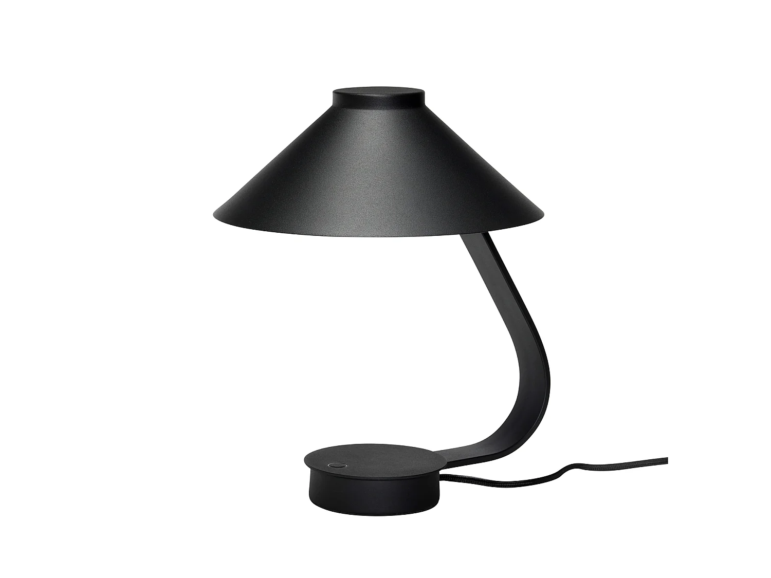 Hübsch Lampe de Table Noir Muri