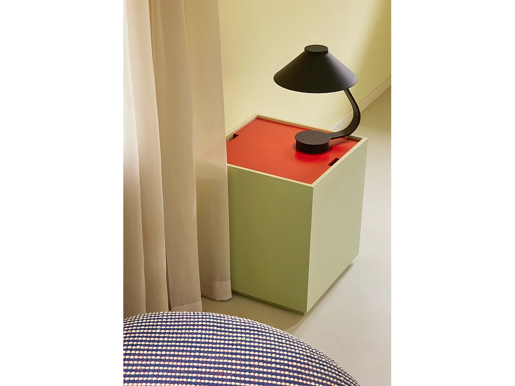Hübsch Lampe de Table Noir Muri