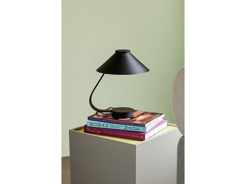 Hübsch Lampe de Table Noir Muri