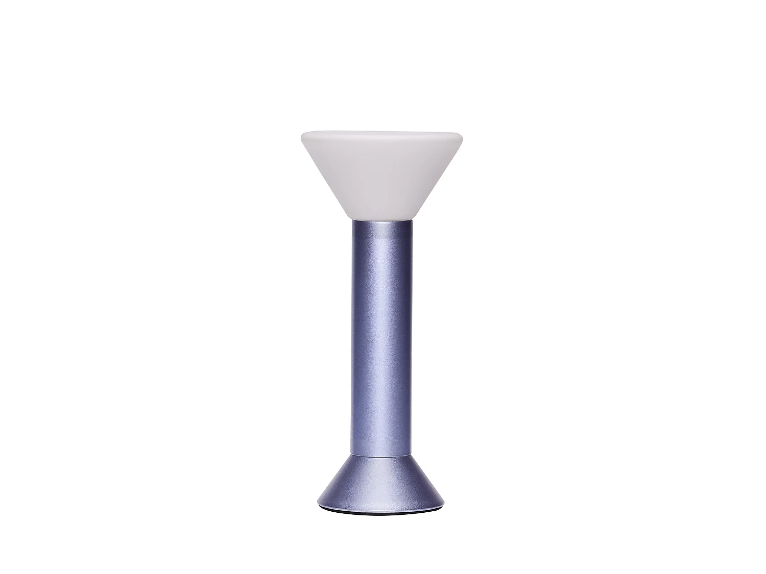 Hübsch Lampe Portable Métallique Violet FLASH