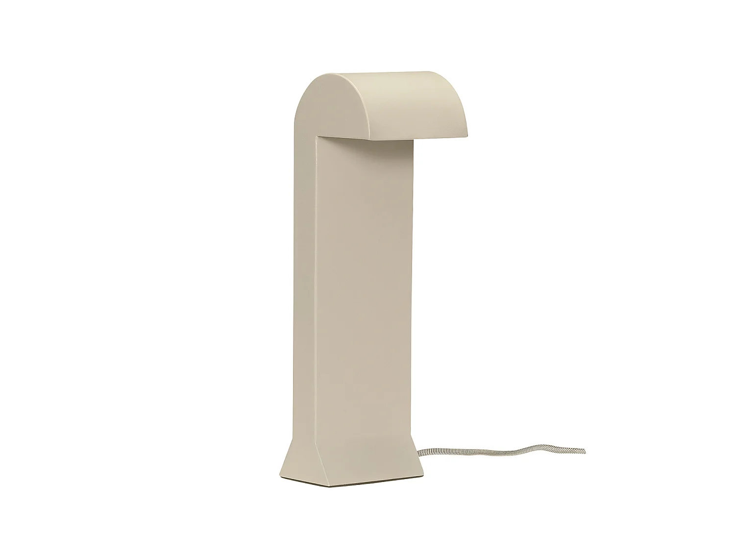 Hübsch Lampe de Table Light Grey Iron SOOTHE