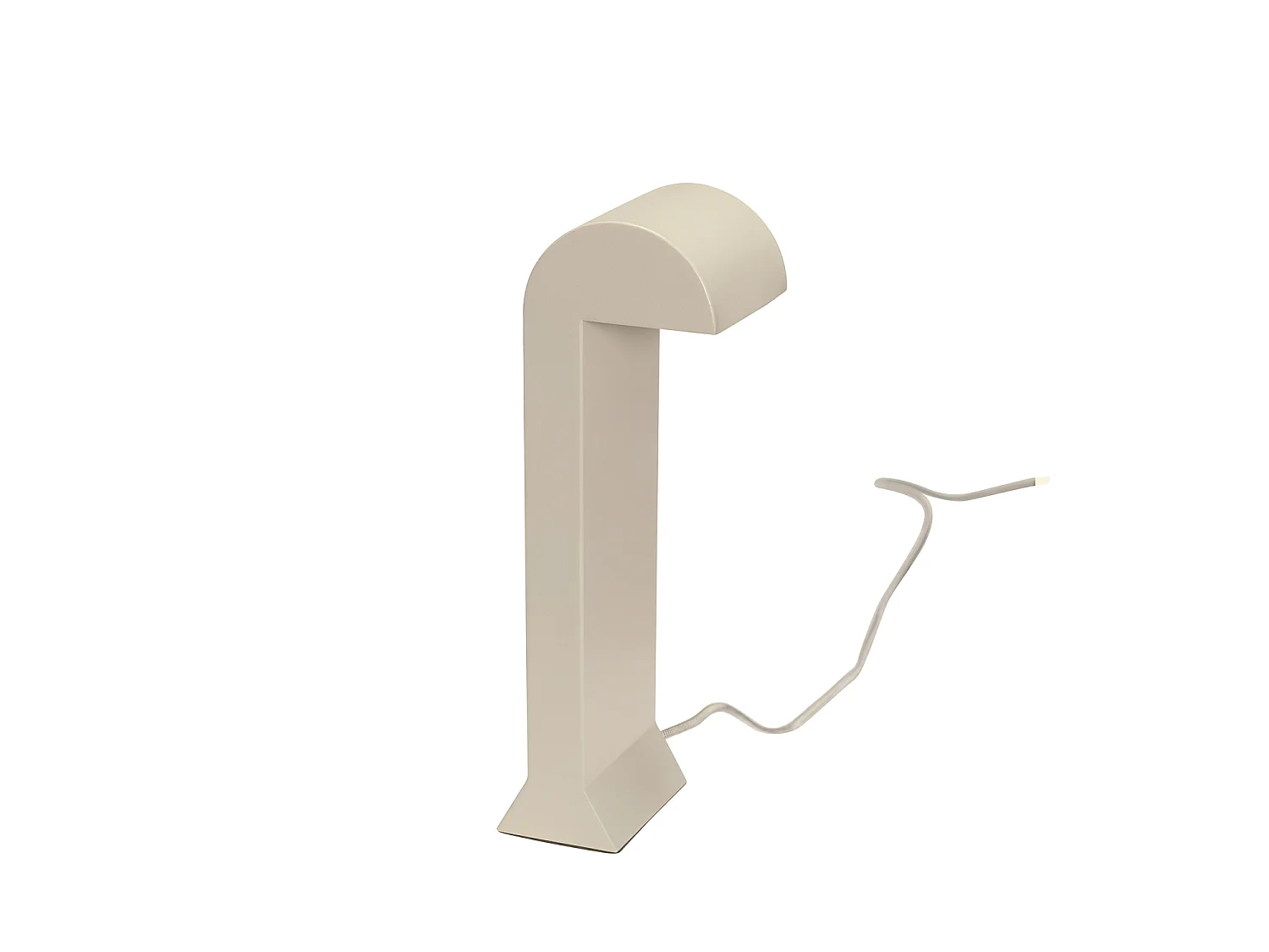 Hübsch Lampe de Table Light Grey Iron SOOTHE