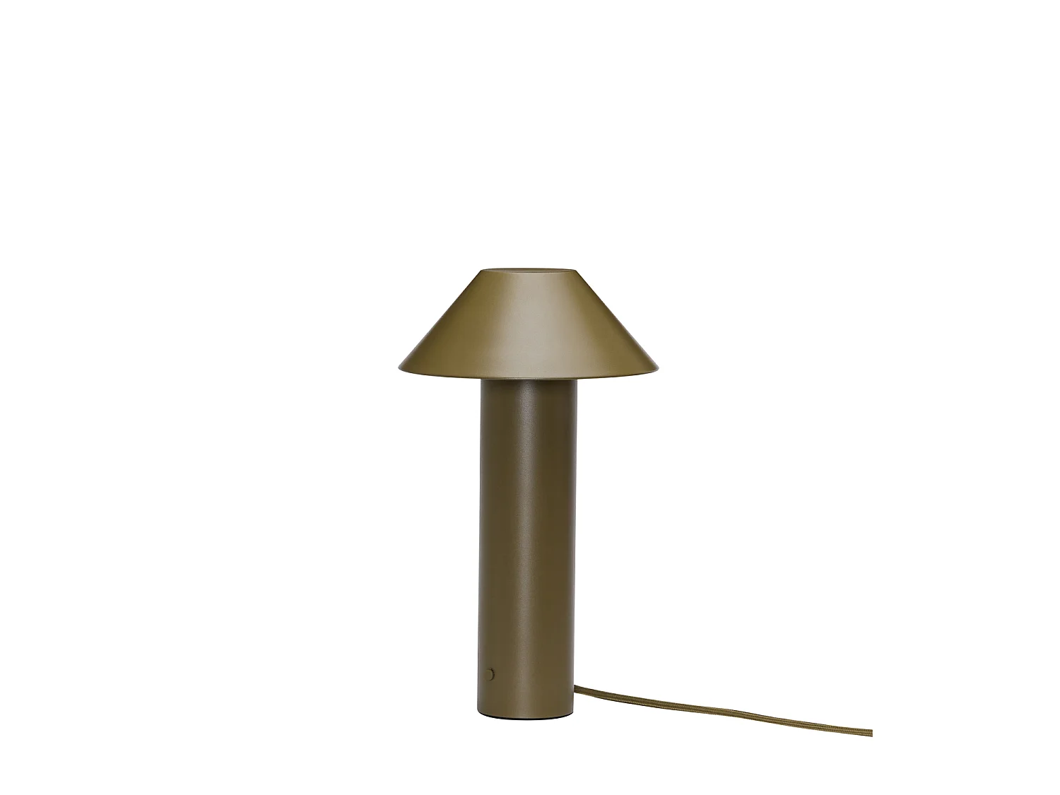 Hübsch Lampe de table Grande Fer Vert foncé TOWER