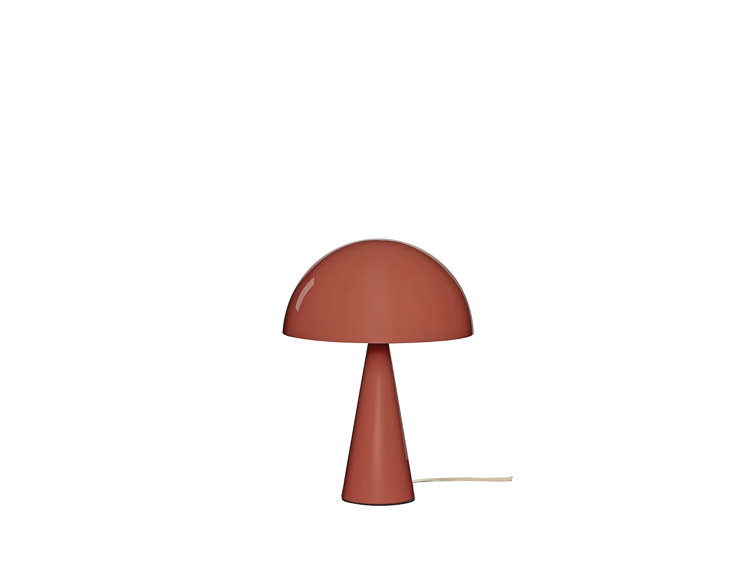 Hübsch Lampe de table Mini Fer Rouge MUSH