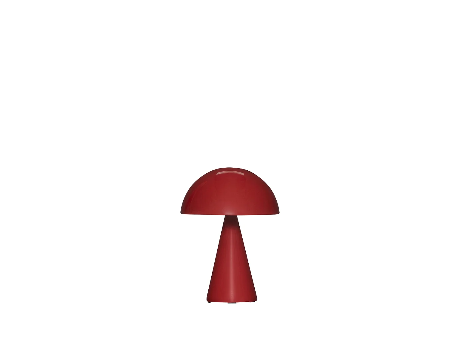 Hübsch Lampe Portable Rouge MUSH