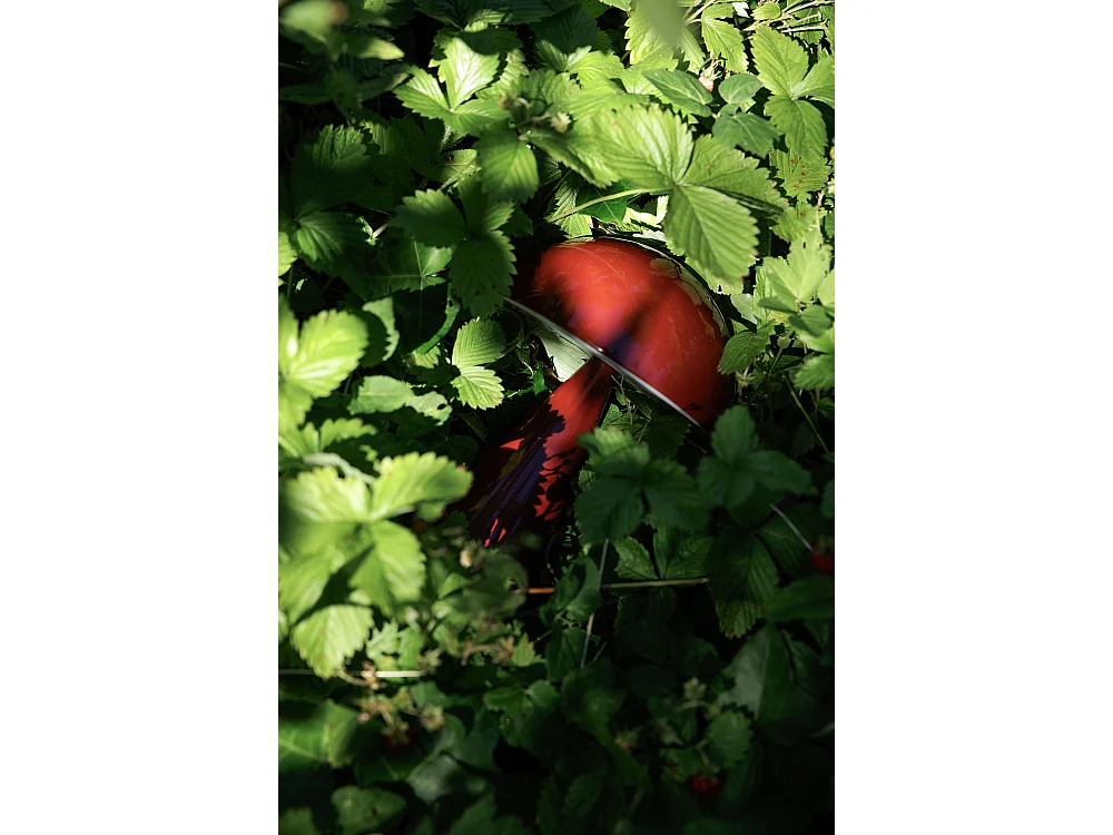 Hübsch Lampe Portable Rouge MUSH