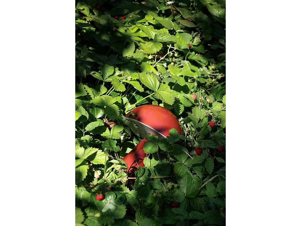 Hübsch Lampe Portable Rouge MUSH
