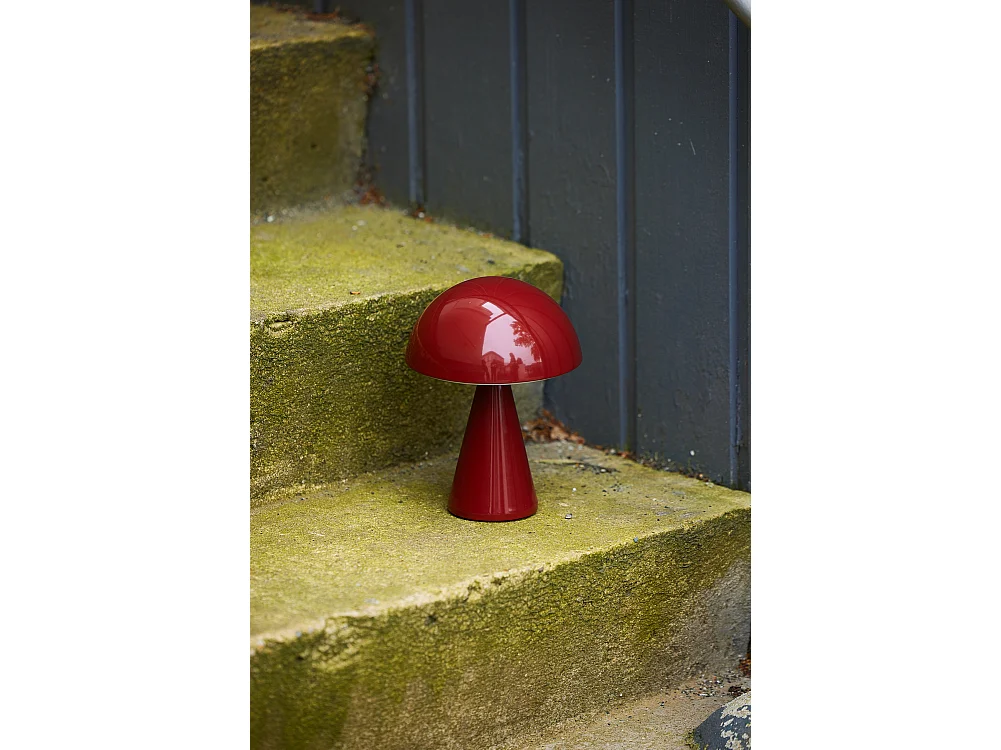Hübsch Lampe Portable Rouge MUSH