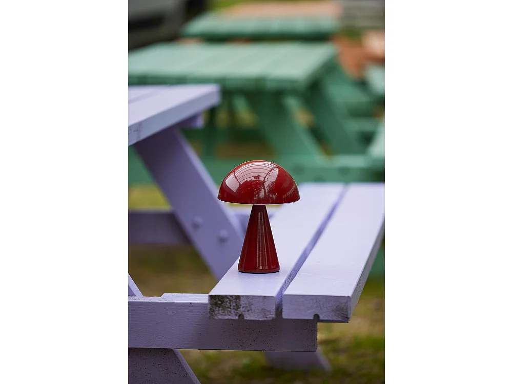 Hübsch Lampe Portable Rouge MUSH