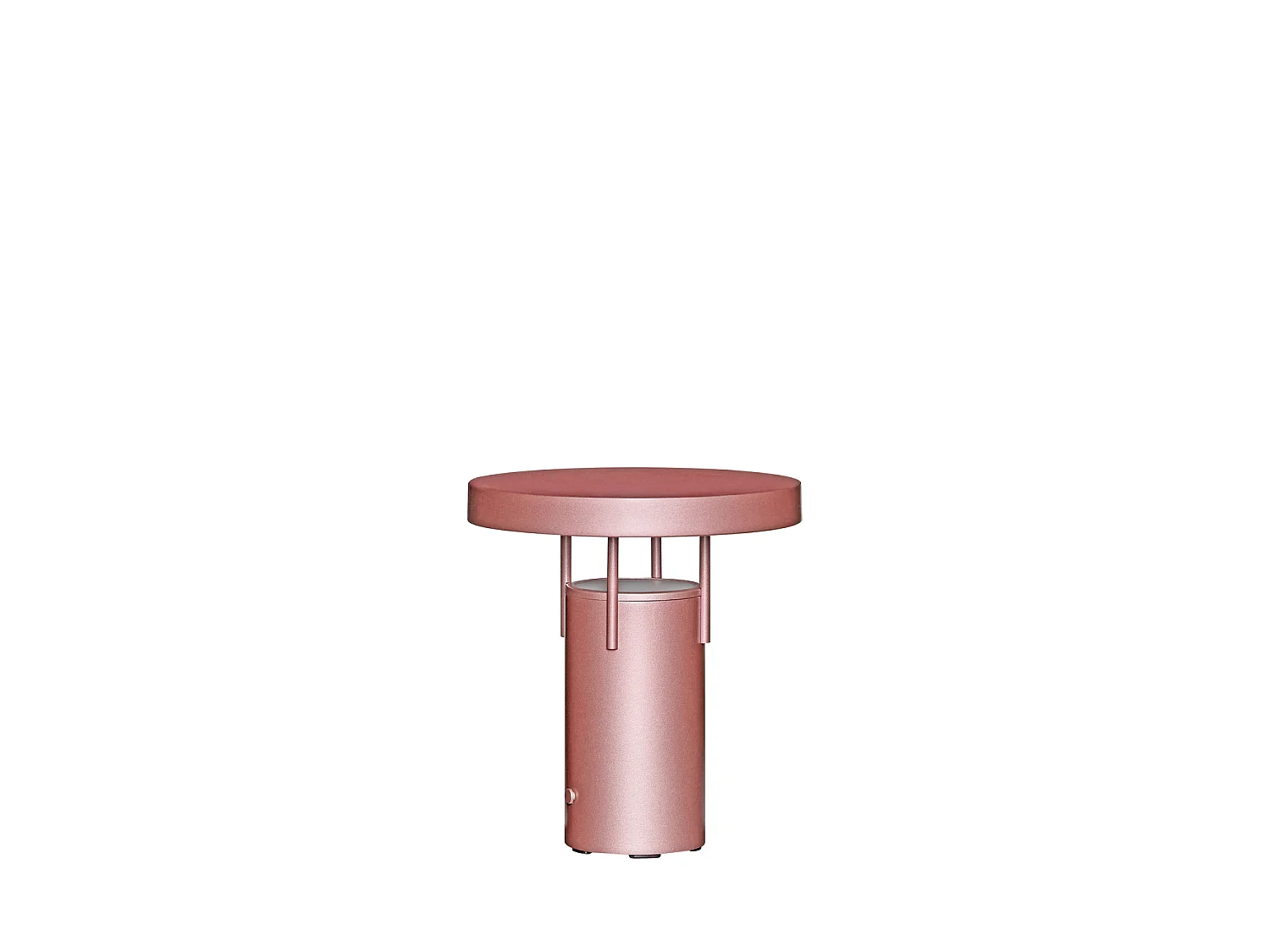 Hübsch Lampe portable Mini Acrylique Rose métallique BRINGME