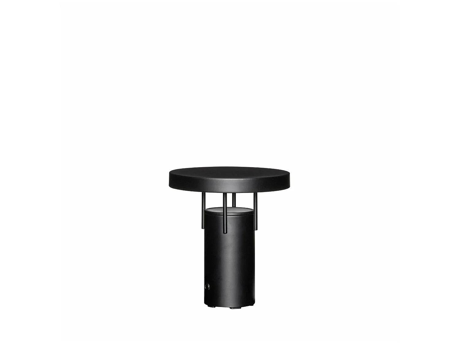 Hübsch Lampe portable Mini Acrylique Noir mat BRINGME