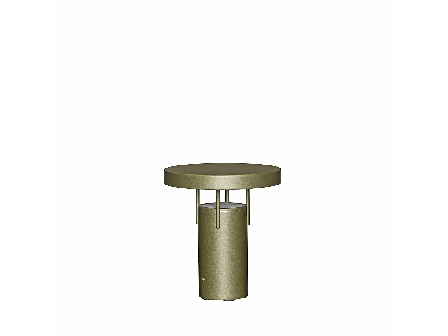 Hübsch Lampe Portable Mini Bois Vert métallique BRINGME