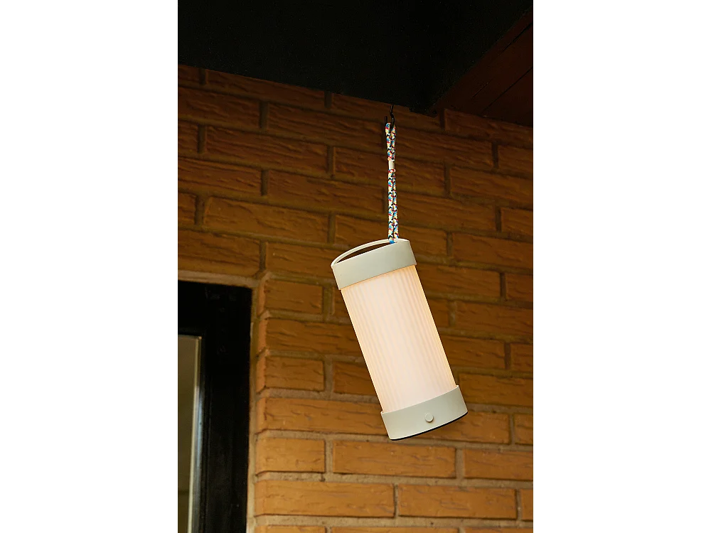 Hübsch Lampe portable Verre Sand CAMP