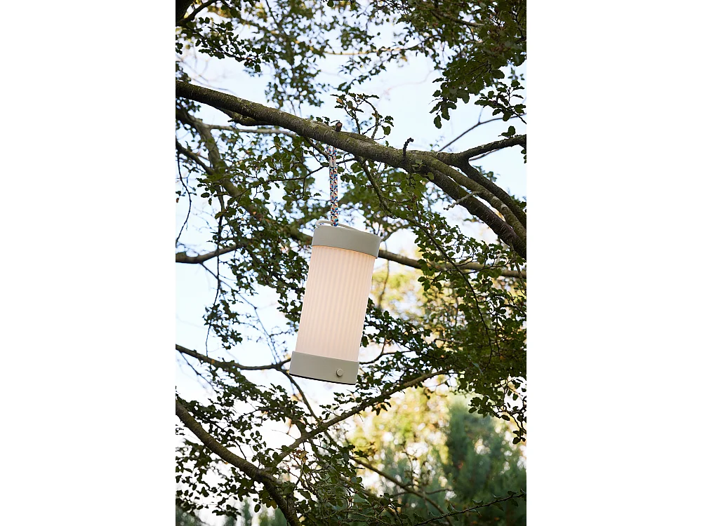 Hübsch Lampe portable Verre Sand CAMP