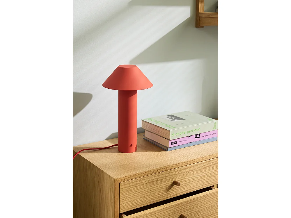 Hübsch Lampe de table Rouge TOWER