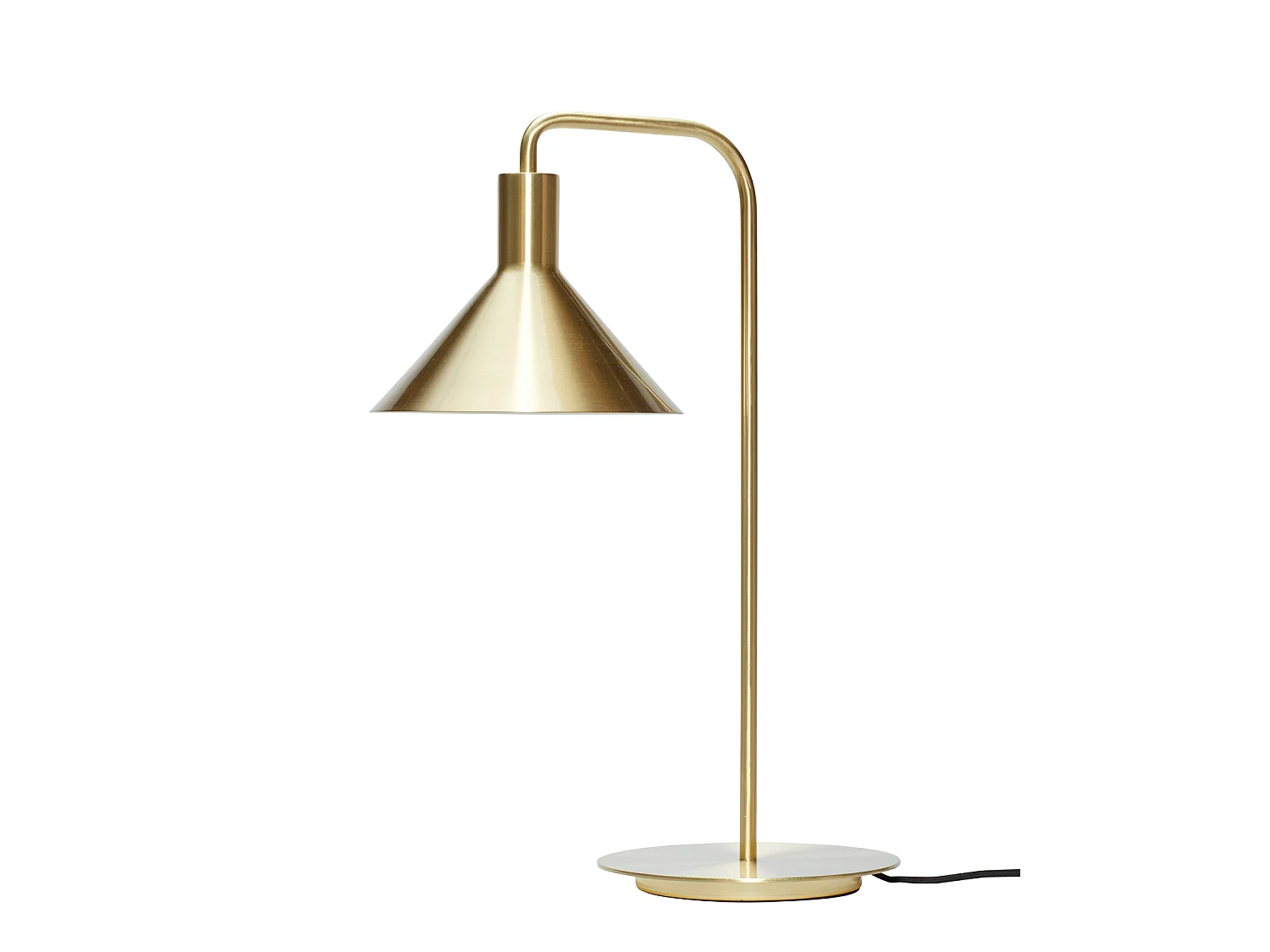 Hübsch Lampe de Table Laiton Solo