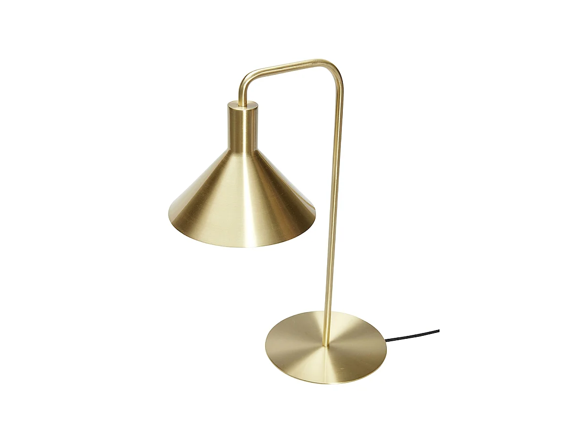 Hübsch Lampe de Table Laiton Solo