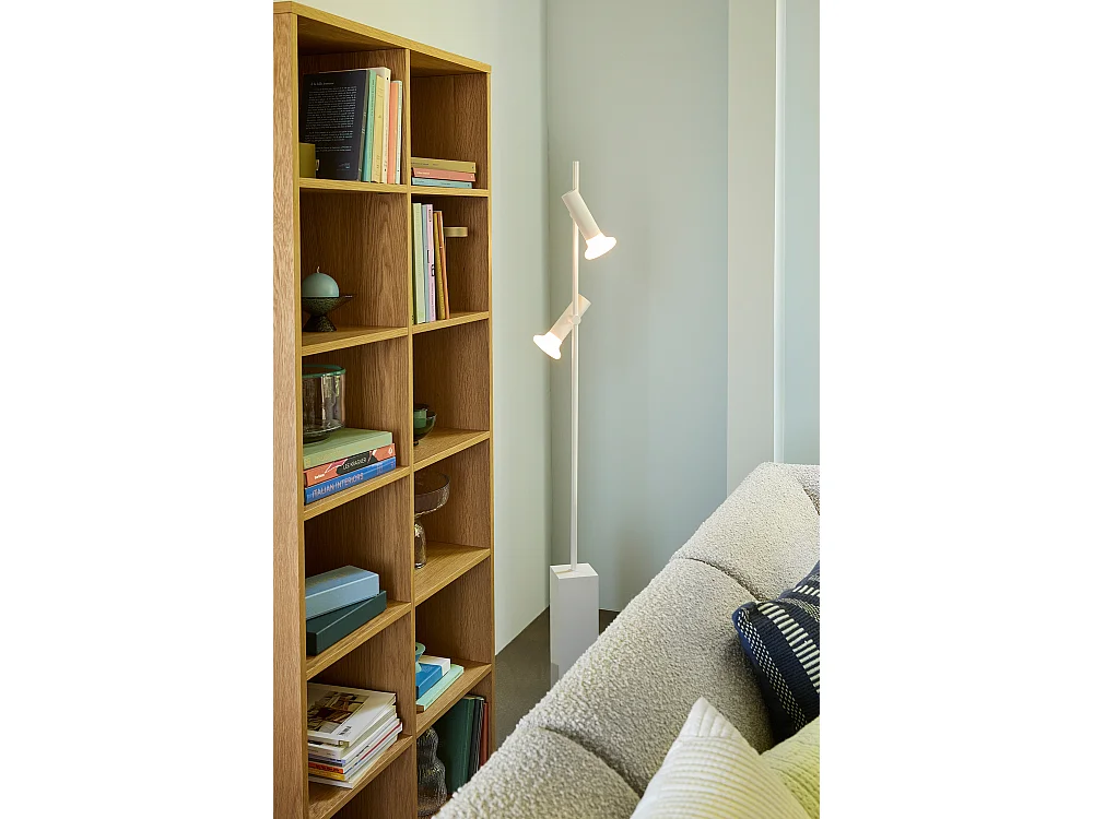 Hübsch Lampadaire Set Verre Light Grey SET