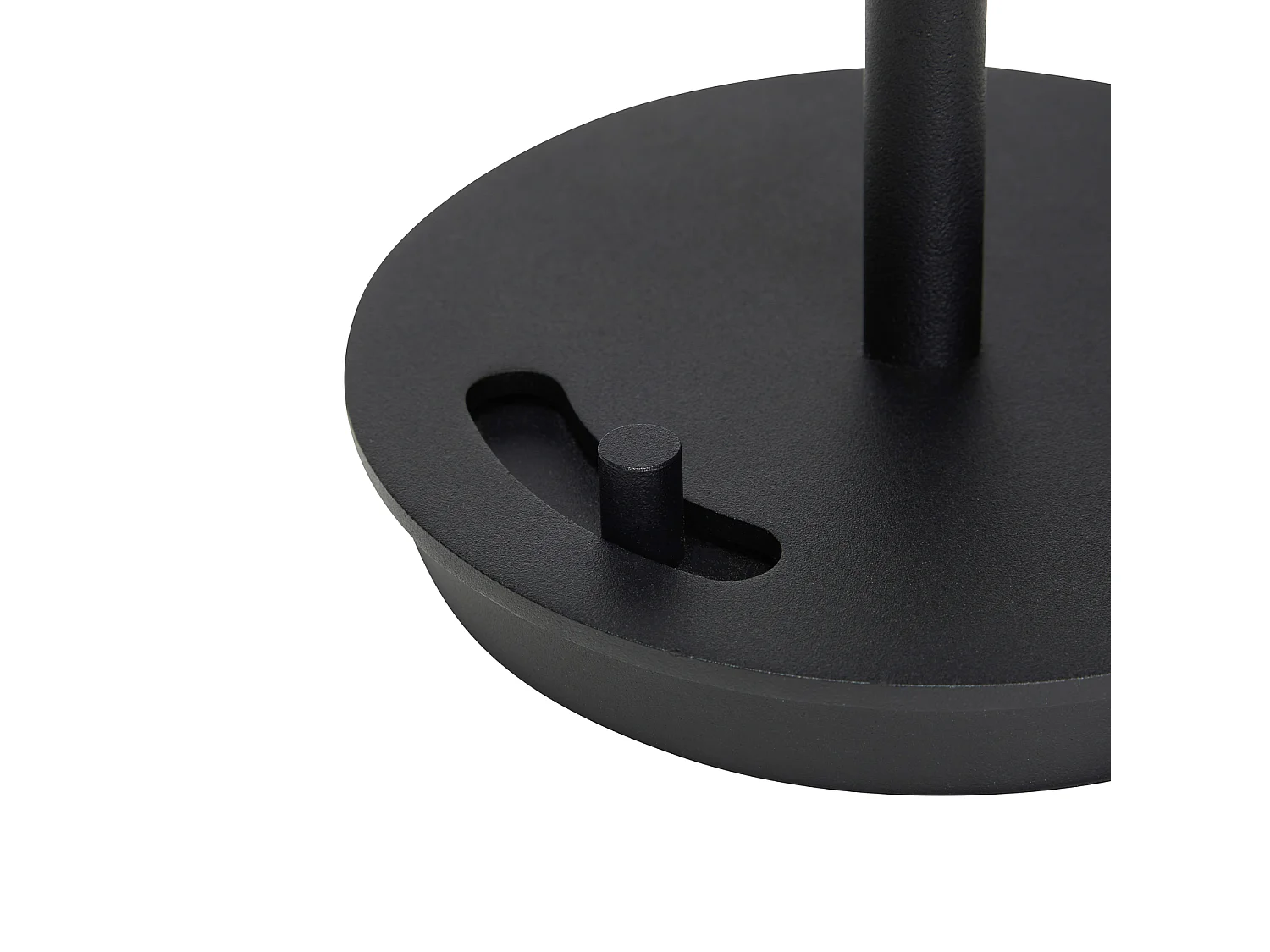 Hübsch Lampe de table Portable Verre Noire SALON