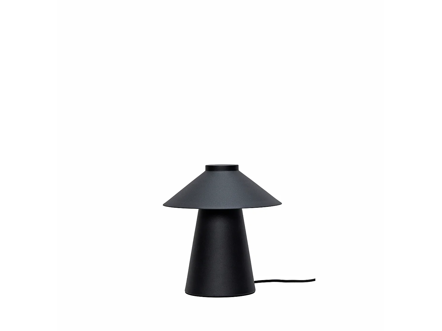 Hübsch Lampe de table Noir Chipper