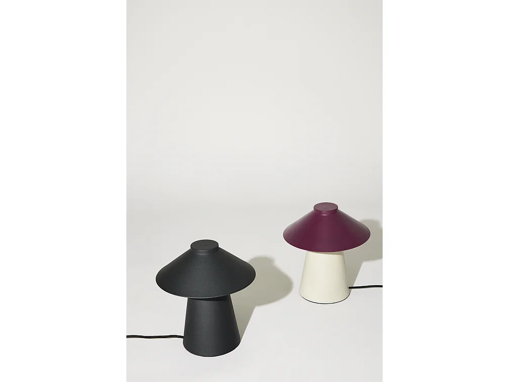 Hübsch Lampe de table Noir Chipper