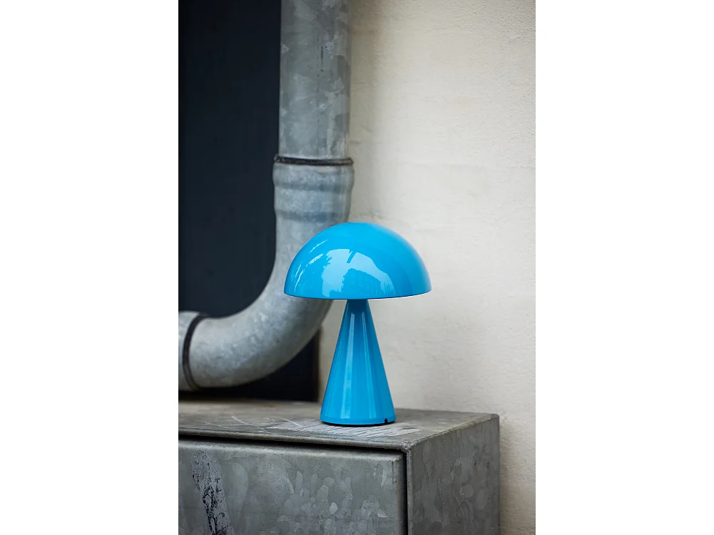 Hübsch Lampe Portable Bleu Mush
