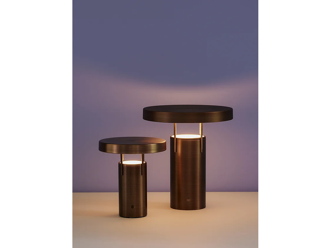 Hübsch Lampe portable Laiton brossé BRINGME