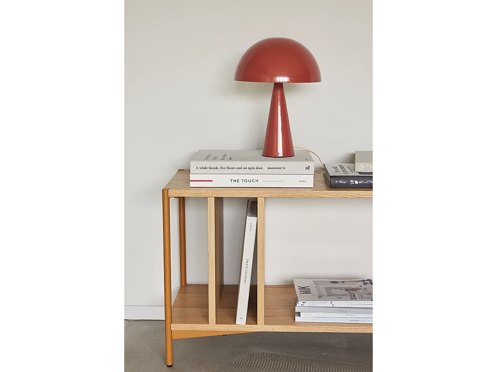 Hübsch Lampe de table Mini Fer Rouge MUSH